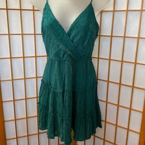 Airy Teal mini dress by blue rain